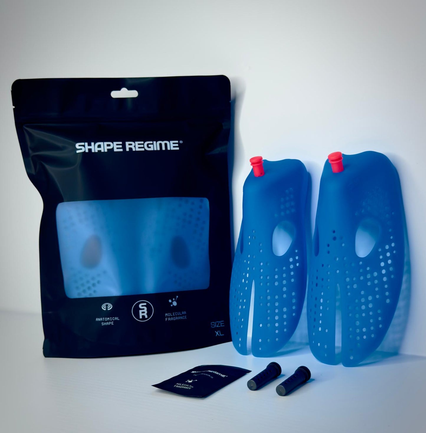 Fragrance Shoe Tree - Vibrant Blue