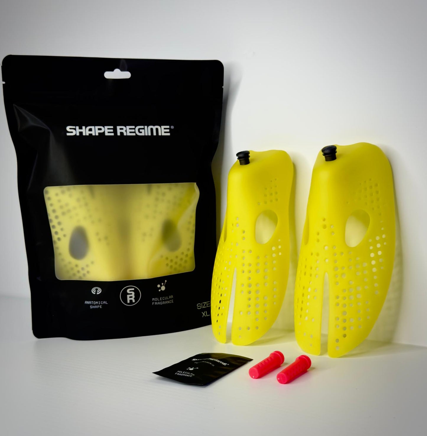Fragrance Shoe Tree - Vibrant Yellow
